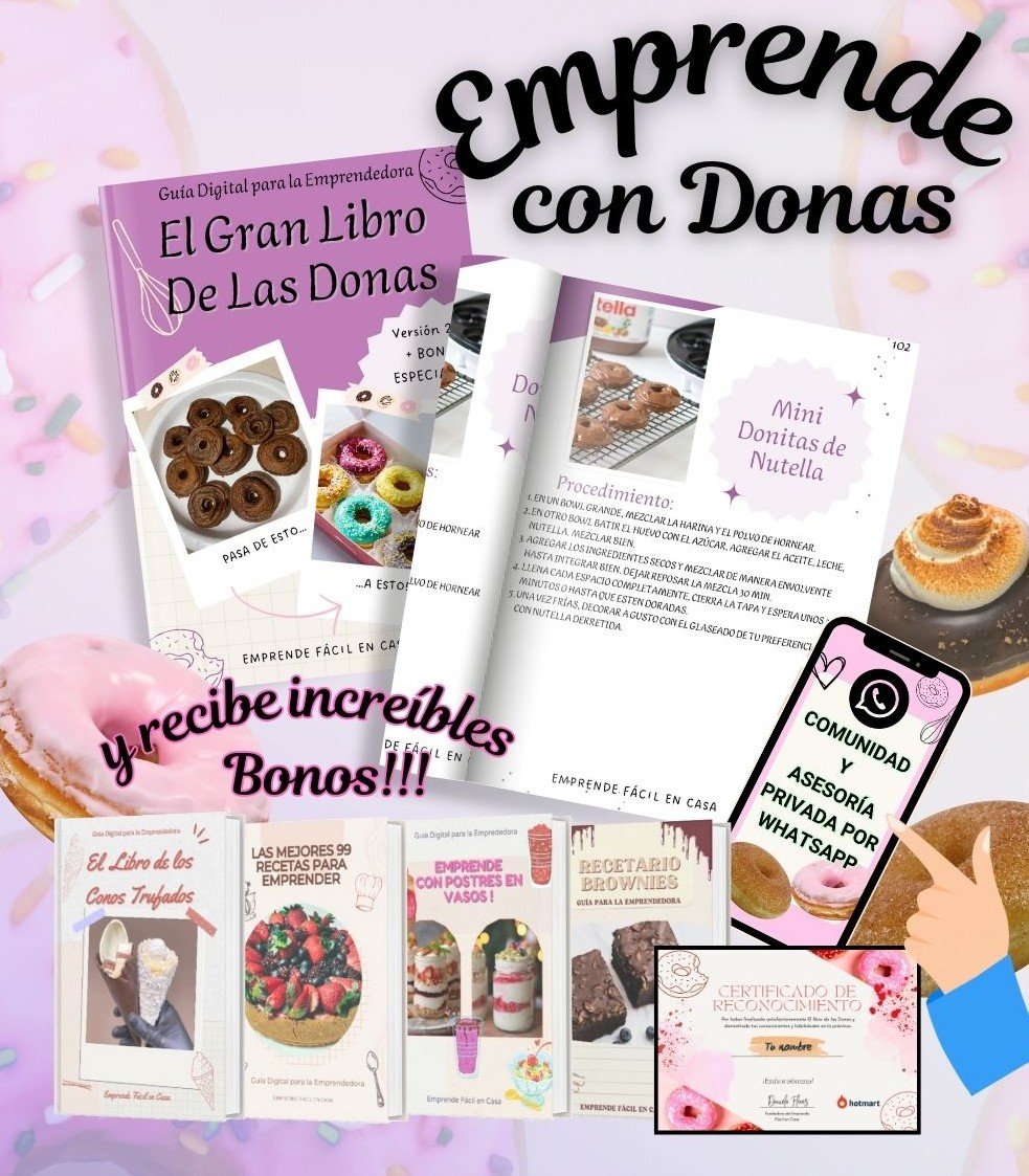 como hacer donas
